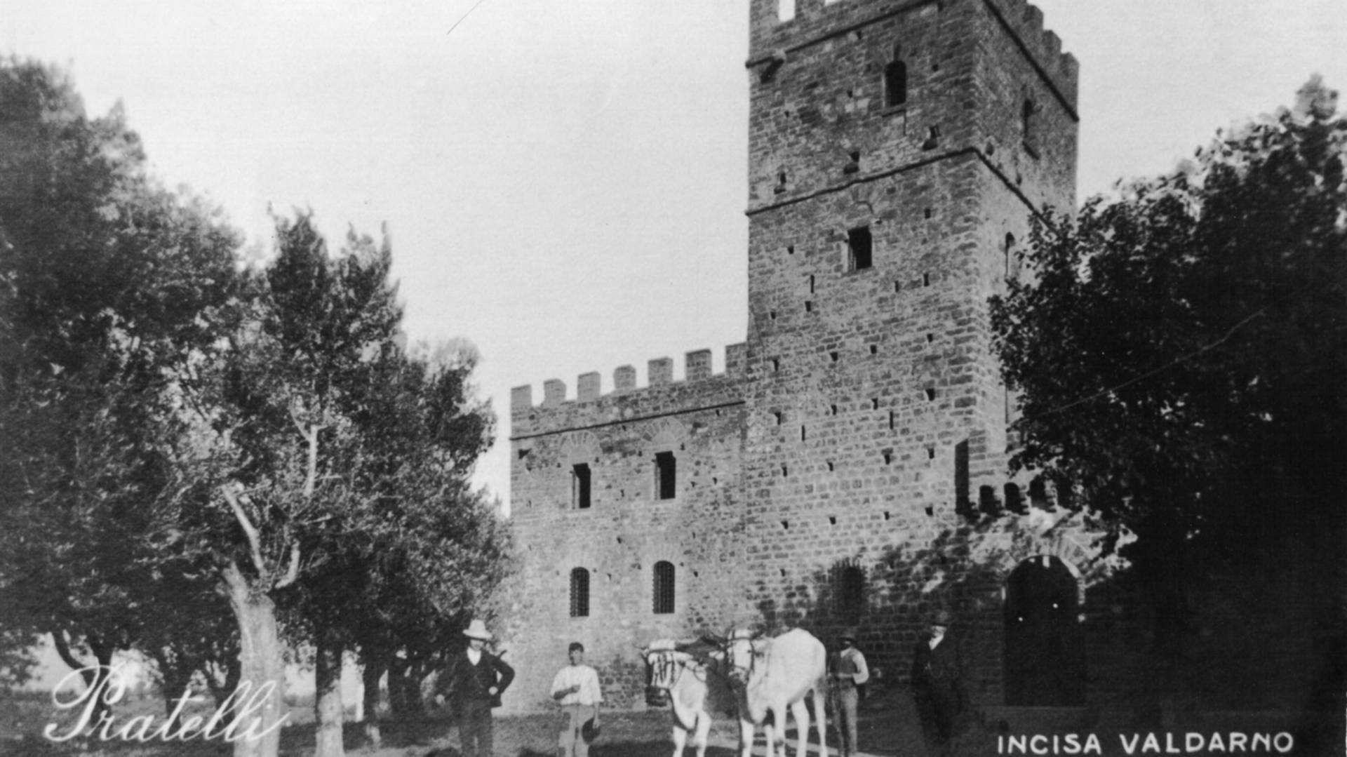 foto antica Castello di Pratelli
